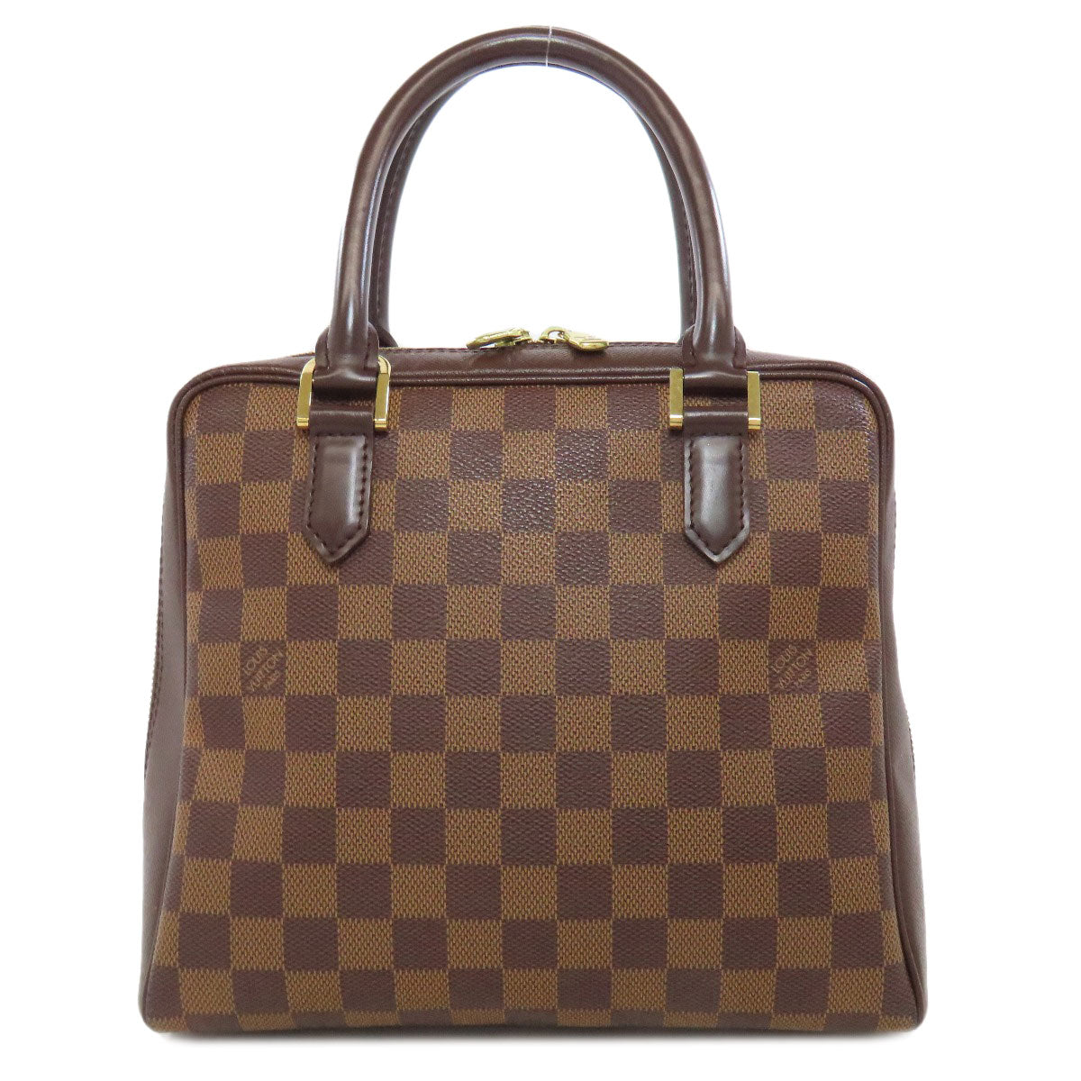 Louis Vuitton Handbag N51150 Damier Canvas Brown Brera Women Used Authentic