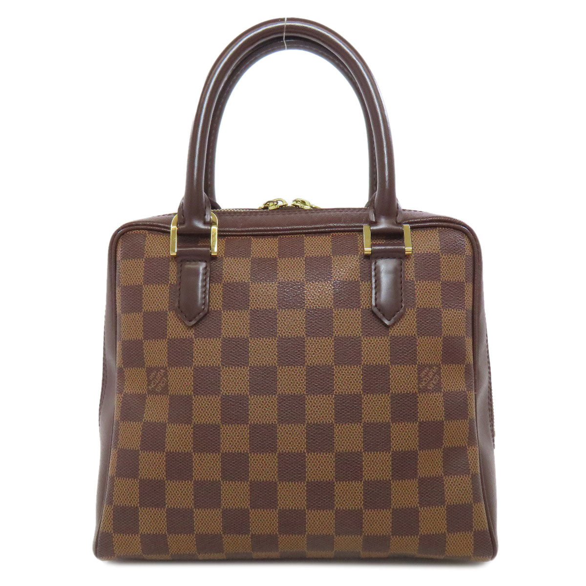 Louis Vuitton Handbag N51150 Damier Canvas Brown Brera Women Used Authentic