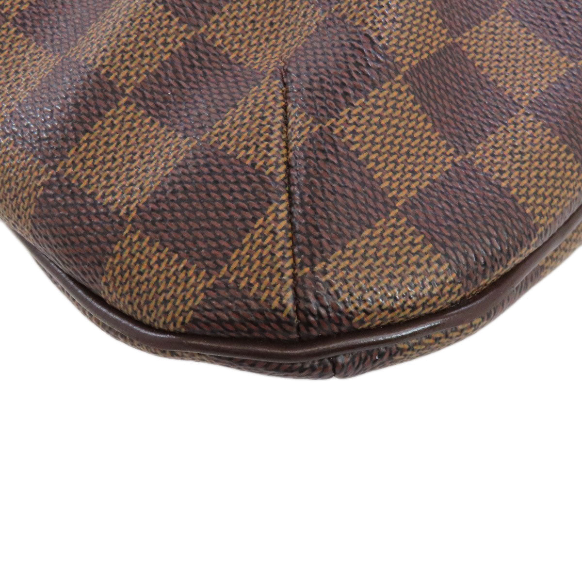 Louis Vuitton Shoulder Bag N42251 Damier Canvas Brown Bloomsbury Pm Women Used Authentic