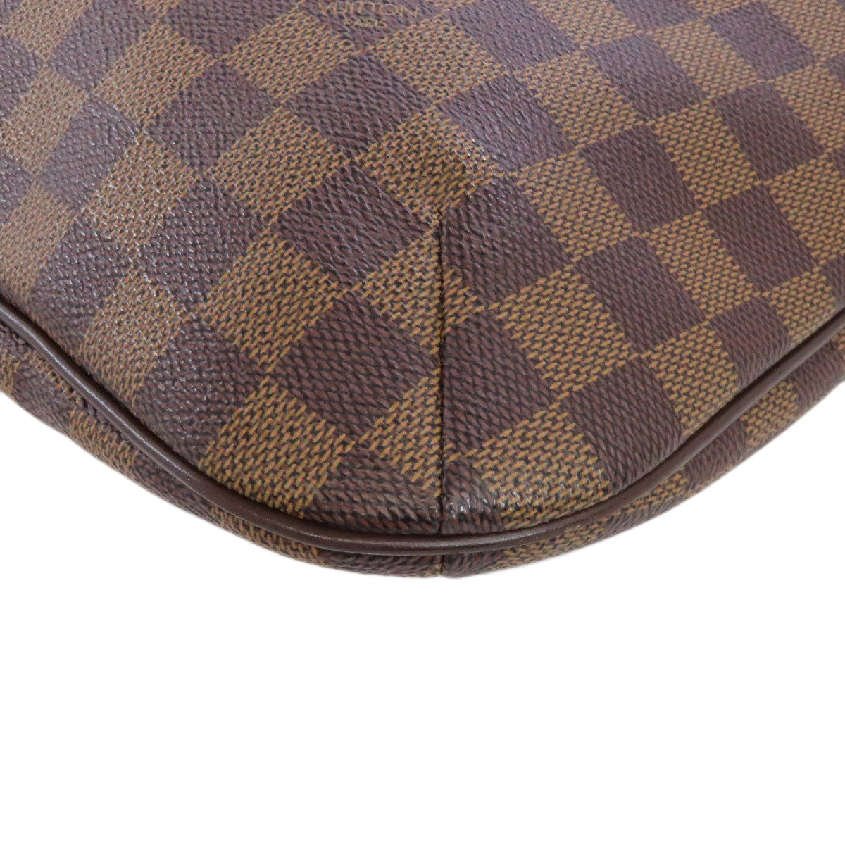 Louis Vuitton Shoulder Bag N42251 Damier Canvas Brown Bloomsbury Pm Women Used Authentic