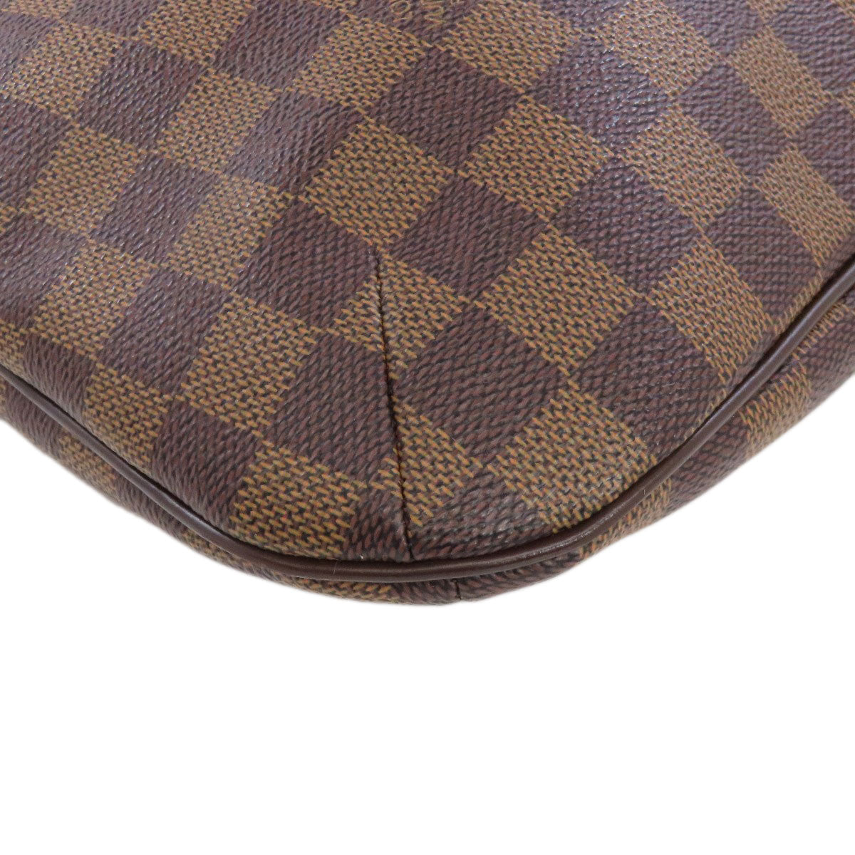 Louis Vuitton Shoulder Bag N42251 Damier Canvas Brown Bloomsbury Pm Women Used Authentic