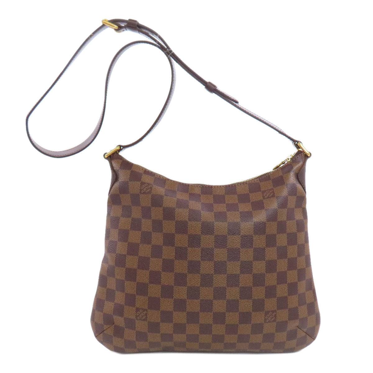 Louis Vuitton Shoulder Bag N42251 Damier Canvas Brown Bloomsbury Pm Women Used Authentic