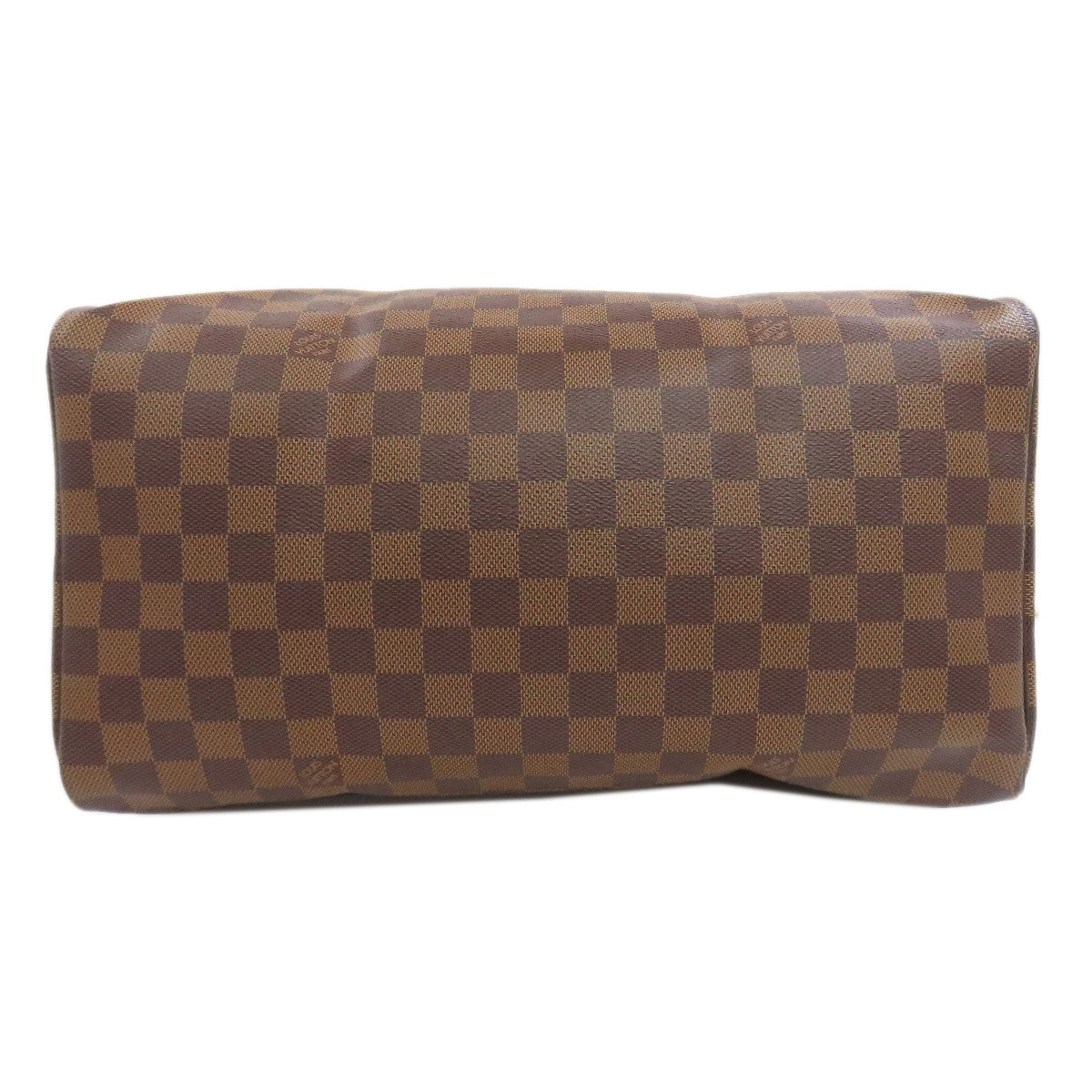 Louis Vuitton Boston Duffel Bag N41363 Damier Canvas Brown Speedy 35 Women Used Authentic