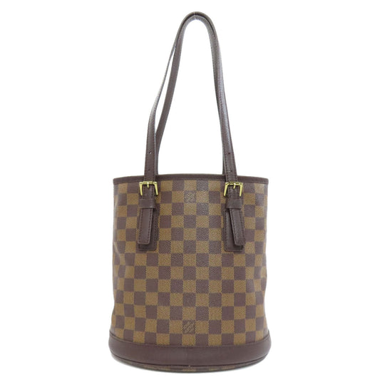 Louis Vuitton Tote Bag N42240 Damier Canvas Brown Male Women Used Authentic