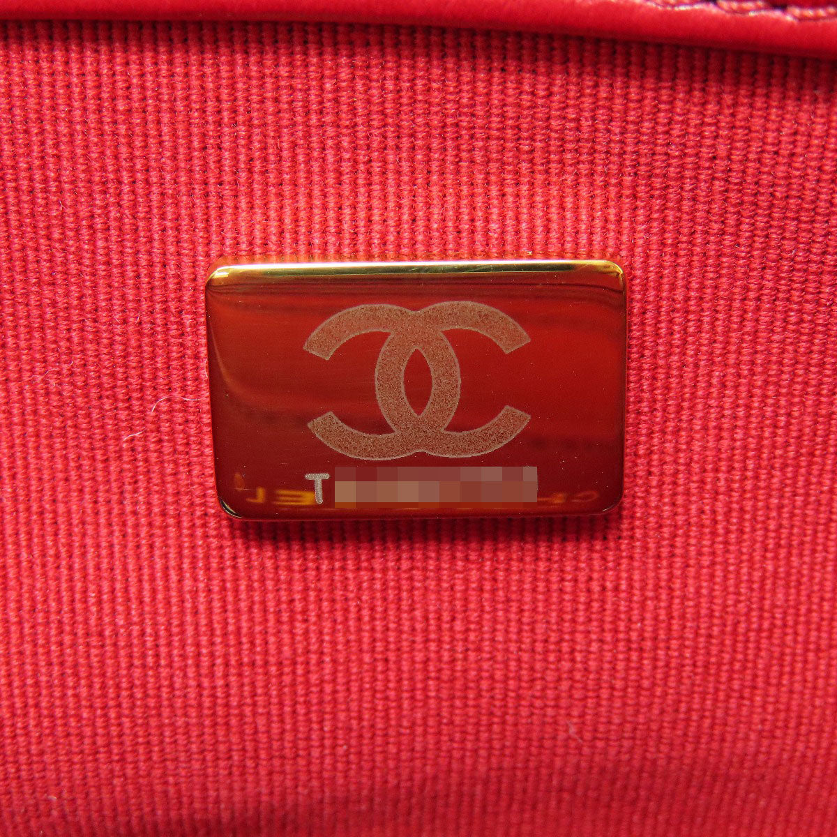 Chanel Shoulder Bag Lambskin Red Chain Shoulder Matelasse Gold Metal Women Used Authentic