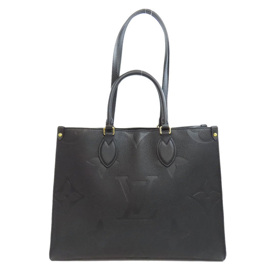 Louis Vuitton Tote Bag M45595 Ann Platt Black On The Go Mm Women Used Authentic