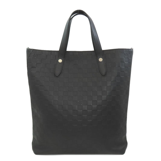 Louis Vuitton Tote Bag N40001 Damier Anfini Black Apollo Tote Women Used Authentic