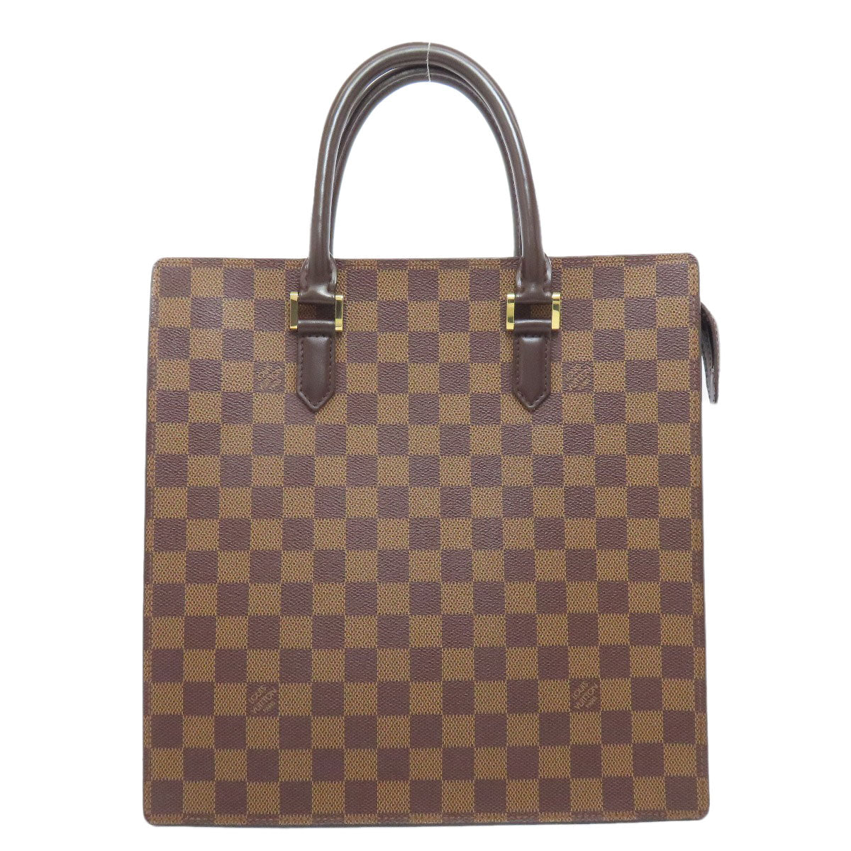 Louis Vuitton Tote Bag N51145 Damier Canvas Brown Venice Pm Women Used Authentic