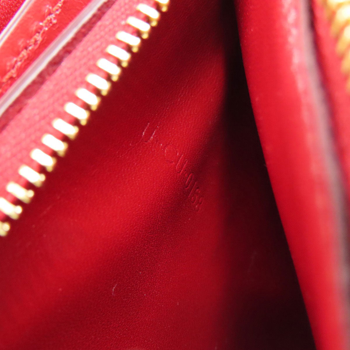 Celine Shoulder Bag Leather Red Classic Box