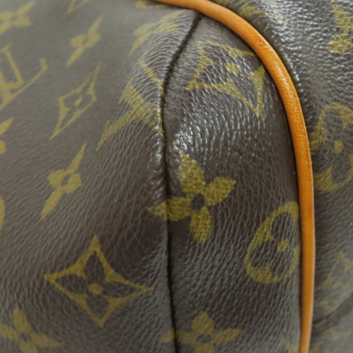 Louis Vuitton Tote Bag M41015 Monogram Canvas Brown Totally Mm Women Used Authentic