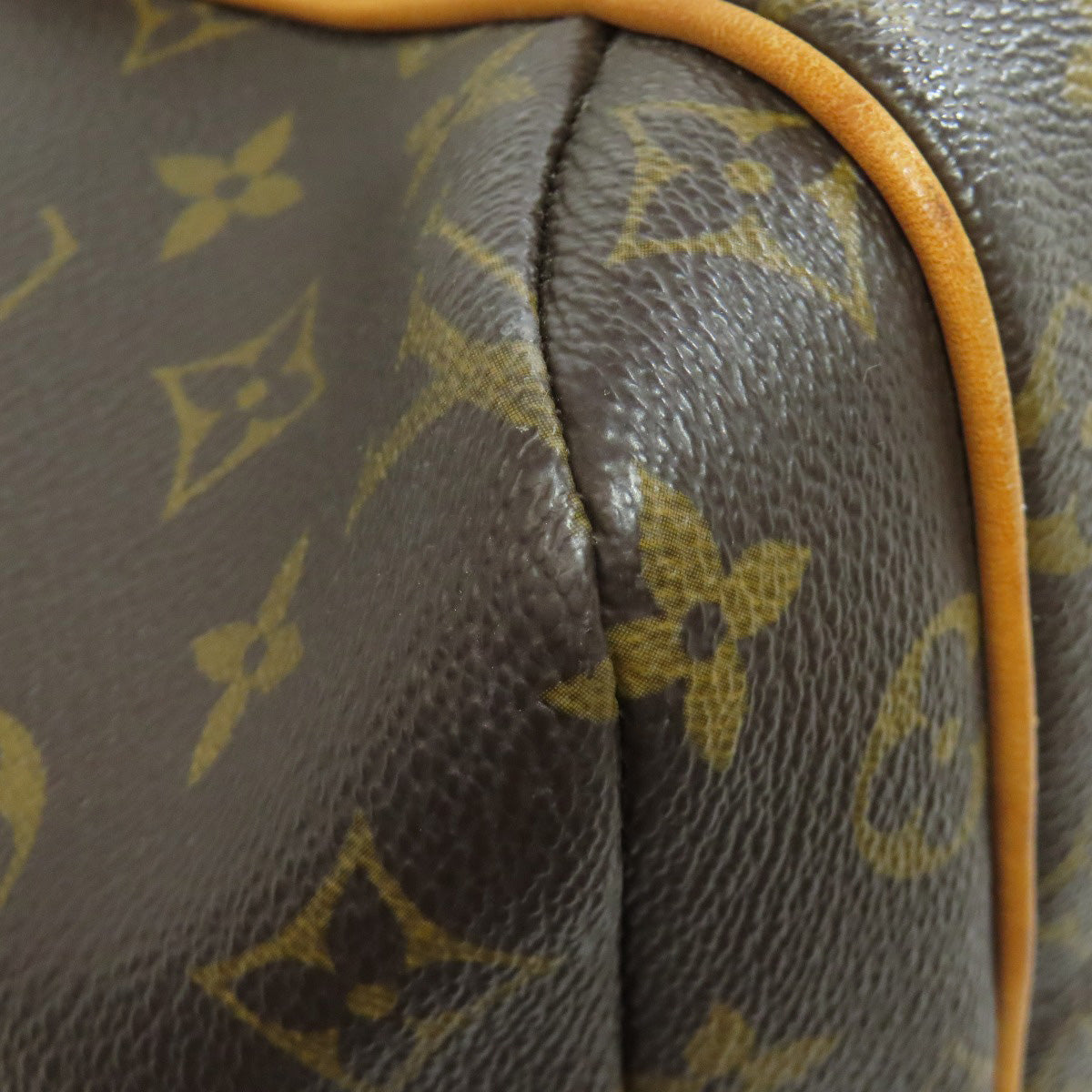 Louis Vuitton Tote Bag M41015 Monogram Canvas Brown Totally Mm Women Used Authentic