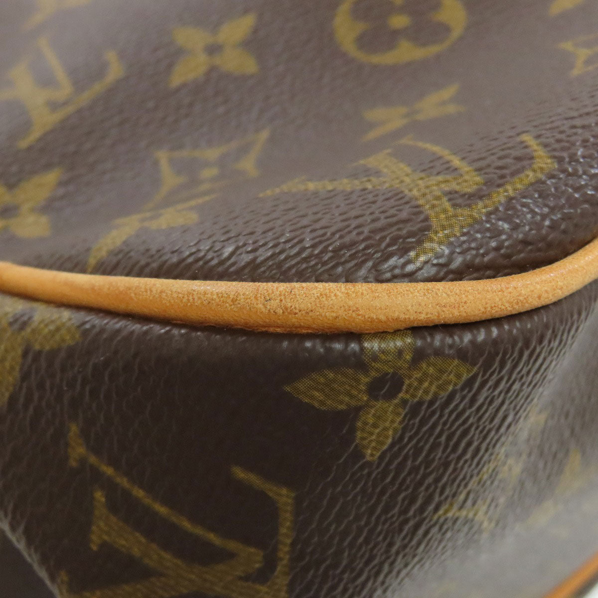 Louis Vuitton Tote Bag M51154 Monogram Canvas Brown Batignolles Horizontal Women Used Authentic