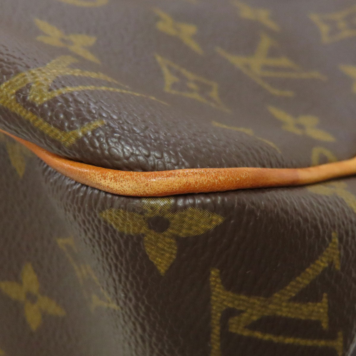 Louis Vuitton Tote Bag M51154 Monogram Canvas Brown Batignolles Horizontal Women Used Authentic