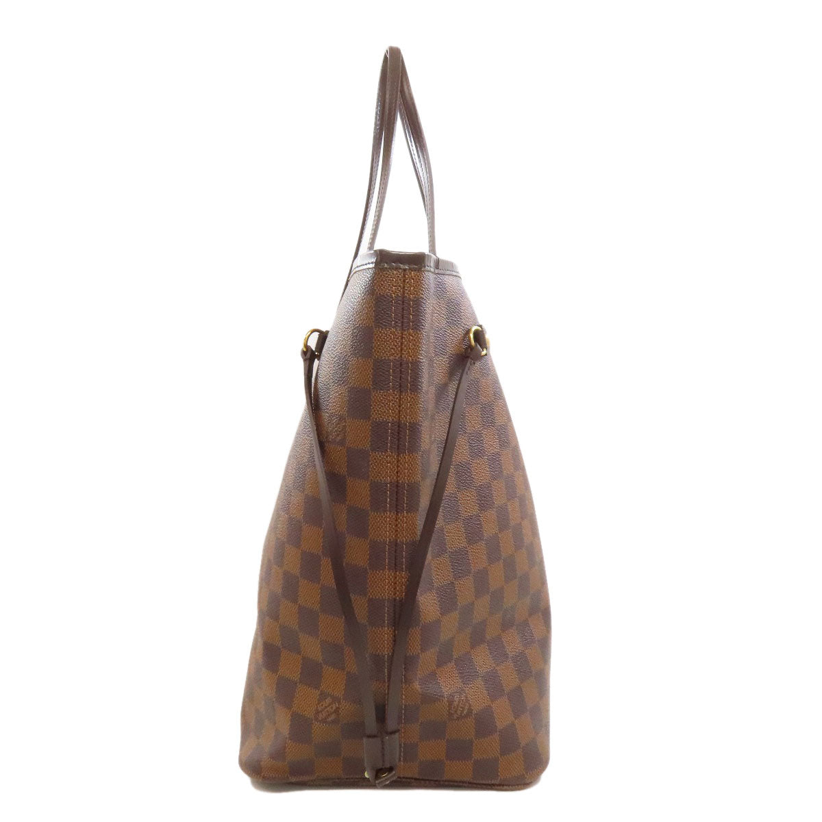 Louis Vuitton Tote Bag N51106 Damier Canvas Brown Neverfull Gm (Old) Women Used Authentic