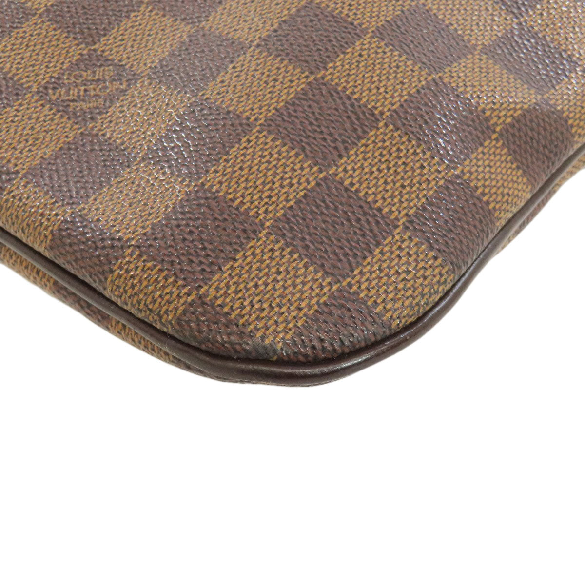 Louis Vuitton Tote Bag N51149 Damier Canvas Brown Clifton Women Used Authentic