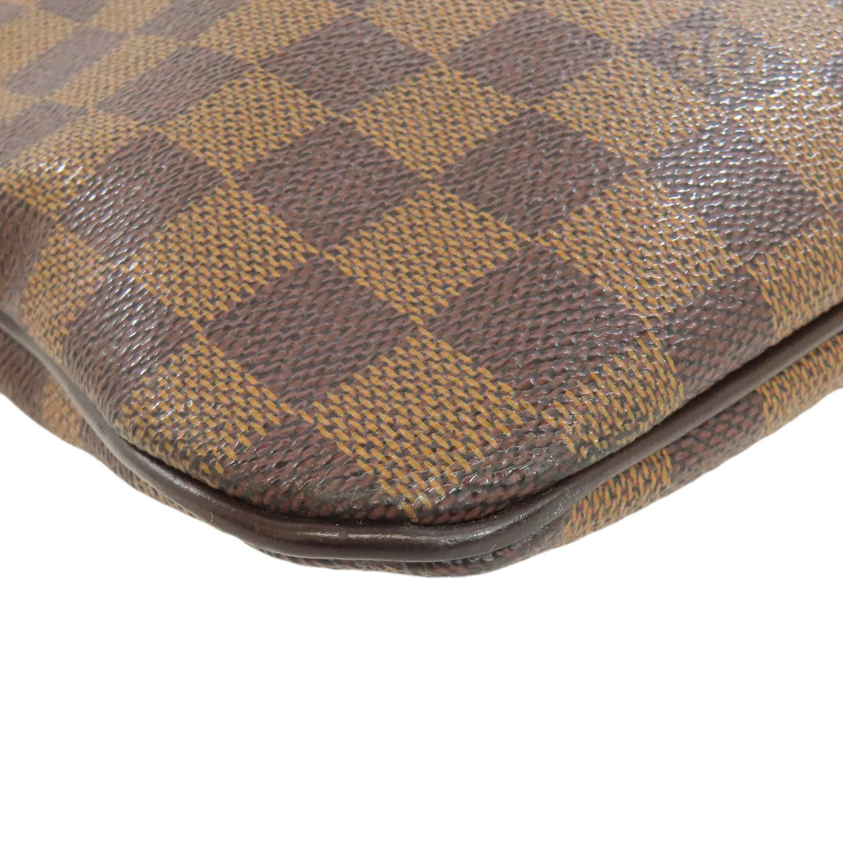 Louis Vuitton Tote Bag N51149 Damier Canvas Brown Clifton Women Used Authentic