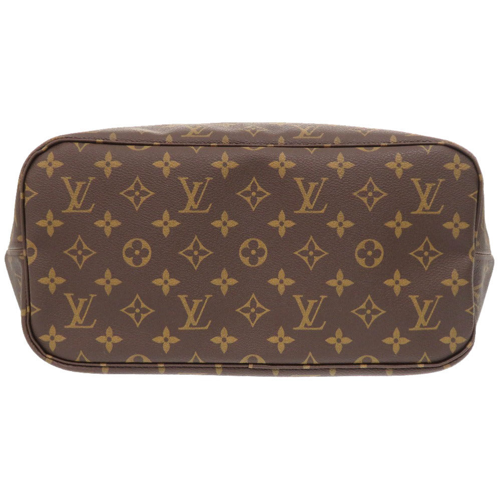 Louis Vuitton Tote Bag M40995 Monogram Canvas Brown Monogram New Neverfull Mm Women Used Authentic