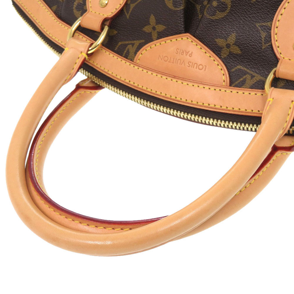 Louis Vuitton Handbag M40143 Monogram Canvas Brown Monogram Tivoli Pm Women Used Authentic