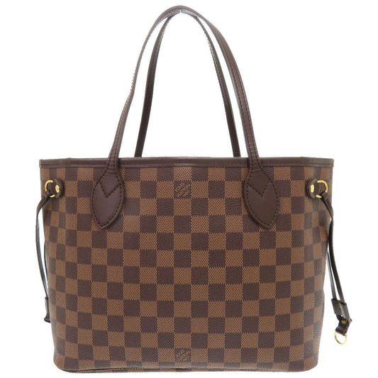 Louis Vuitton Tote Bag N40600 Damier Canvas Slys Damier New Neverfull Pm Women Secondhand Authentic