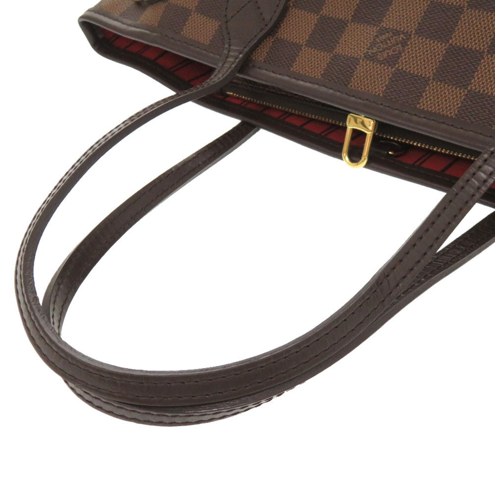 Louis Vuitton Tote Bag N40600 Damier Canvas Slys Damier New Neverfull Pm Women Secondhand Authentic