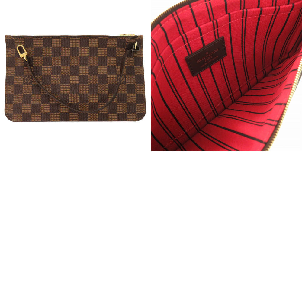 Louis Vuitton Tote Bag N41358 Damier Canvas Slys Damier New Neverfull Mm Women Secondhand Authentic