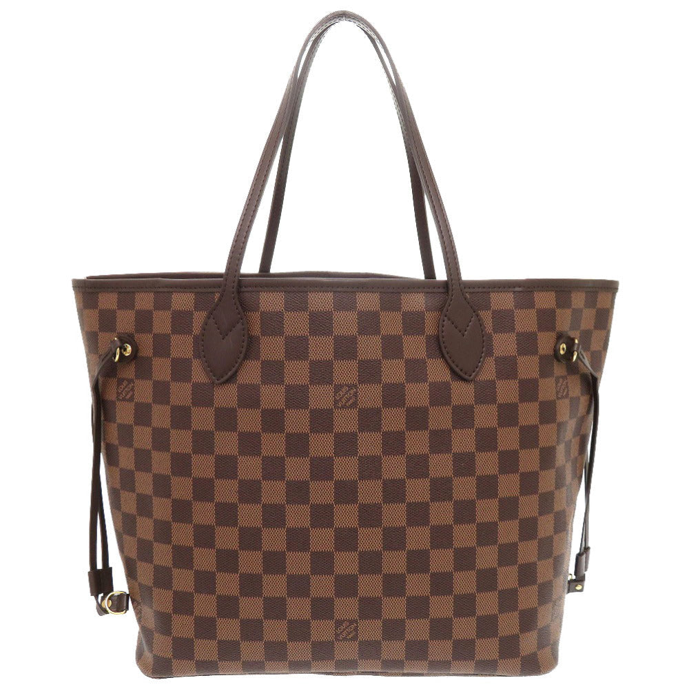 Louis Vuitton Tote Bag N41358 Damier Canvas Slys Damier New Neverfull Mm Women Secondhand Authentic