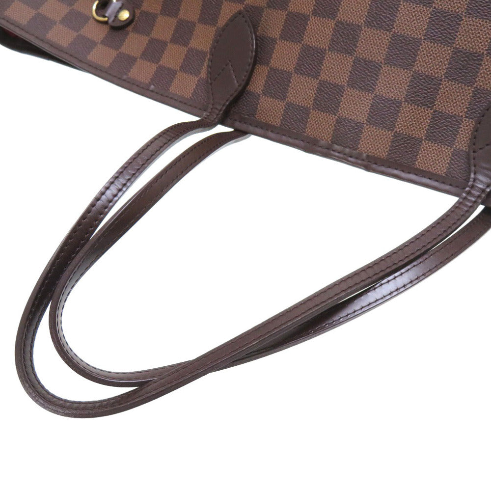 Louis Vuitton Tote Bag N51106 Damier Canvas Brown Damier Neverfull Gm Women Used Authentic