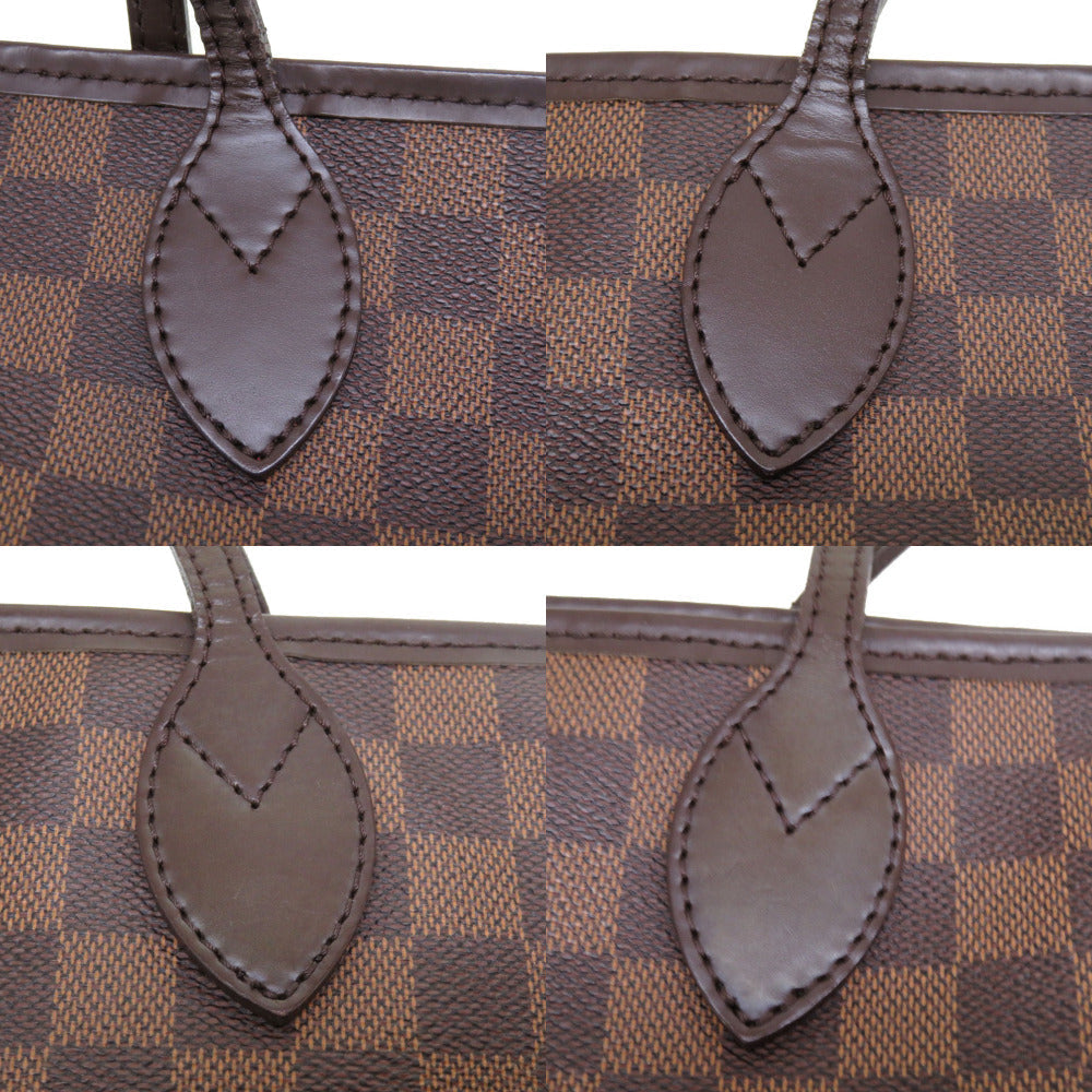 Louis Vuitton Tote Bag N51106 Damier Canvas Brown Damier Neverfull Gm Women Used Authentic