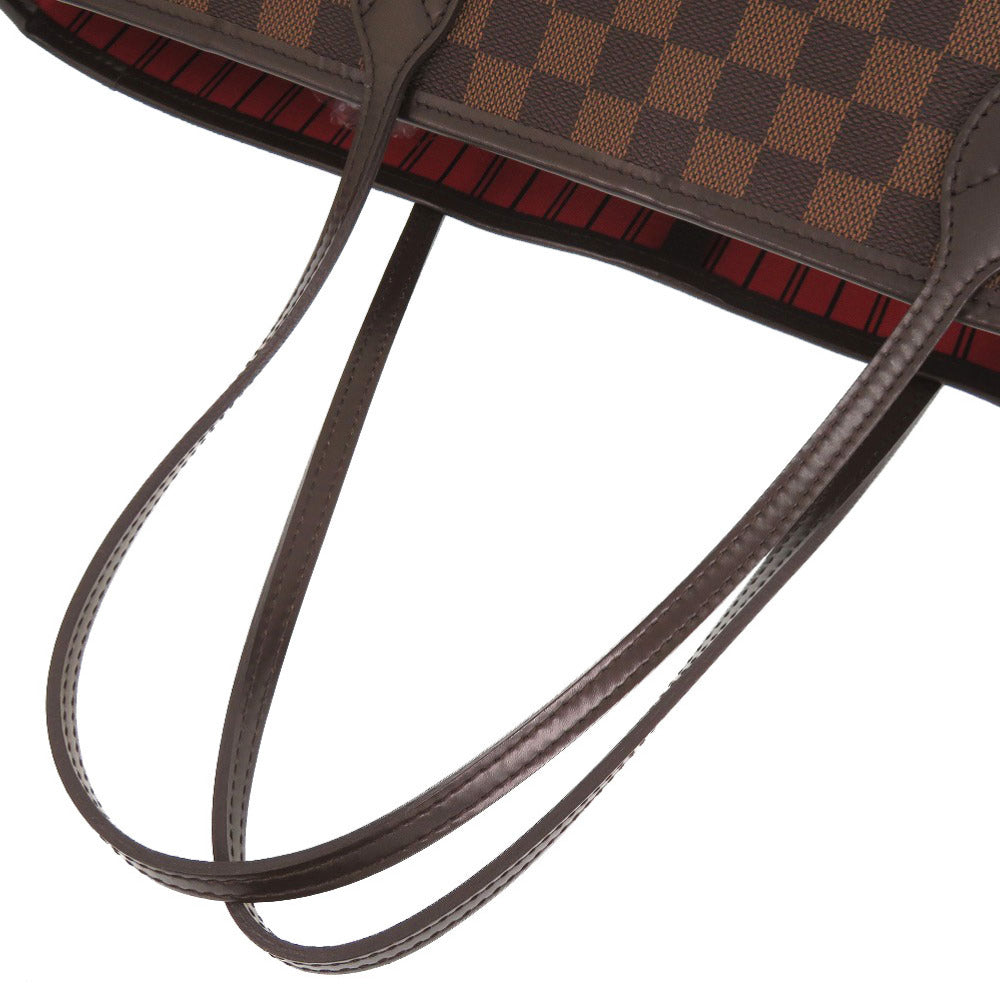 Louis Vuitton Tote Bag N41358 Damier Canvas Slys Damier New Neverfull Mm Women Secondhand Authentic