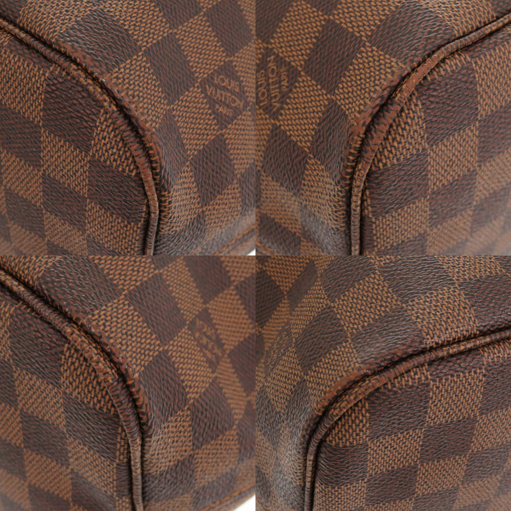 Louis Vuitton Tote Bag N41358 Damier Canvas Slys Damier New Neverfull Mm Women Secondhand Authentic