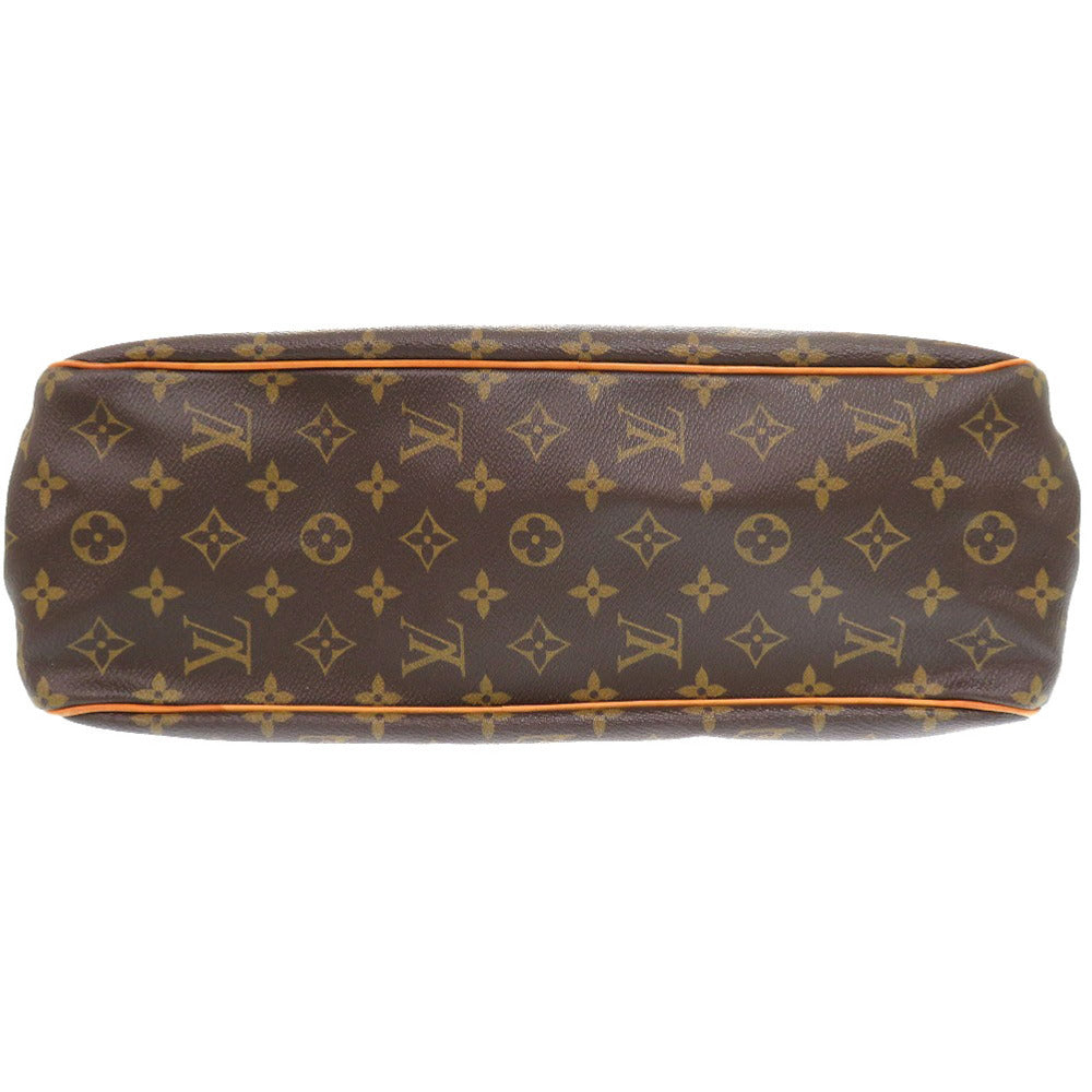 Louis Vuitton Tote Bag M51154 Monogram Canvas Brown Monogram Batignolles Horizontal Women Used Authentic