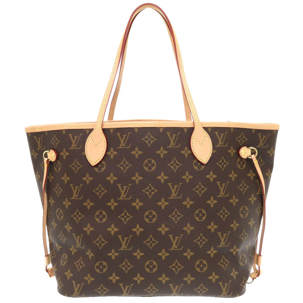 Louis Vuitton Tote Bag M40995 Monogram Canvas Brown Monogram New Neverfull Mm Women Used Authentic