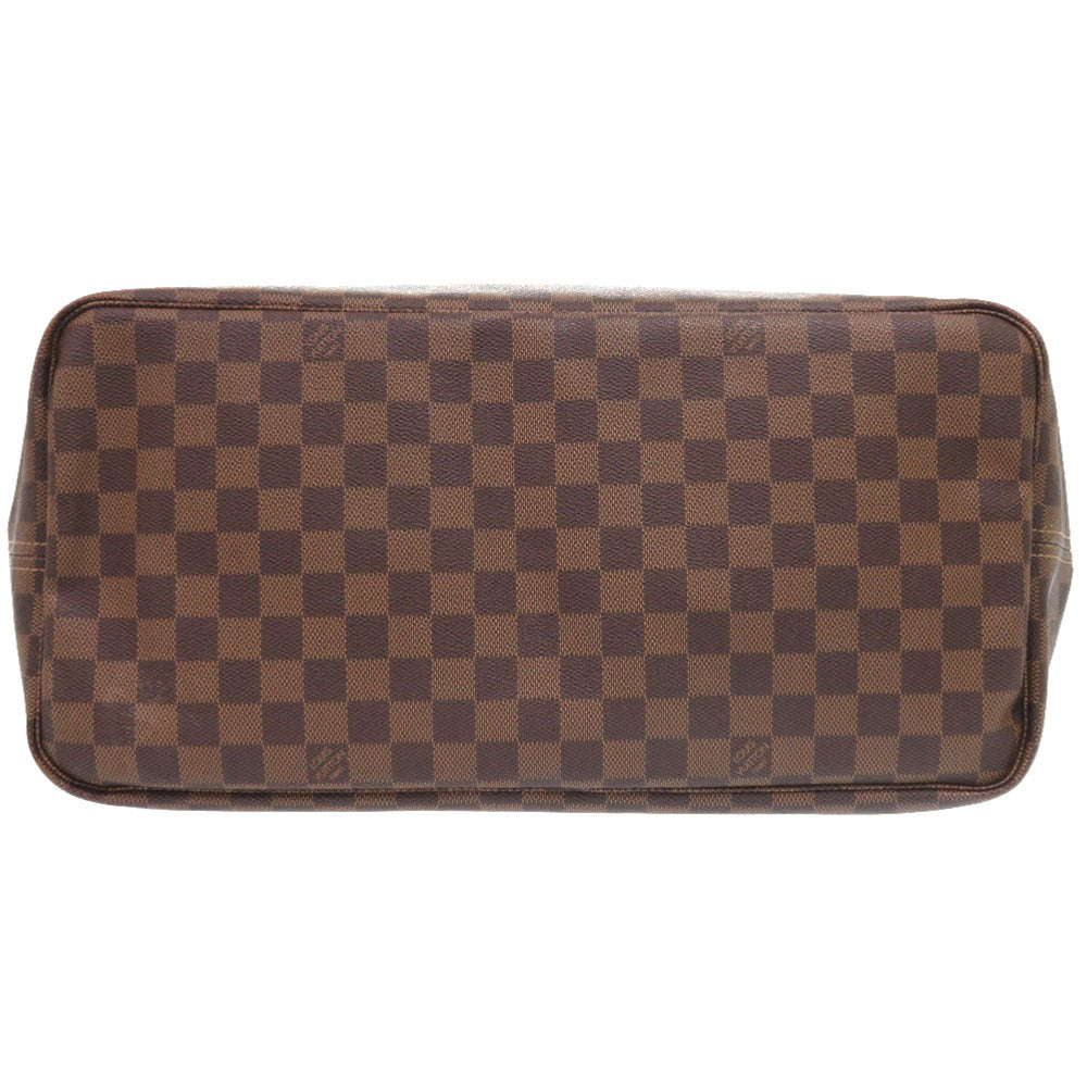 Louis Vuitton Tote Bag N51106 Damier Canvas Brown Damier Ebene Neverfull Gm Women Used Authentic