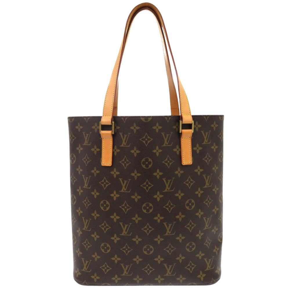 Louis Vuitton Tote Bag M51170 Monogram Canvas Brown Monogram Vavan Gm Women Used Authentic