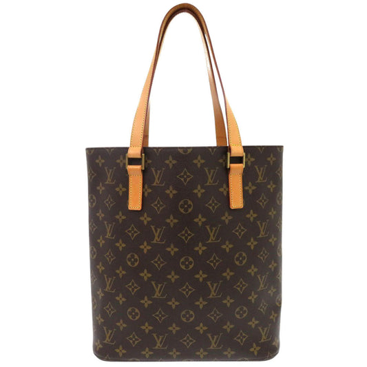 Louis Vuitton Tote Bag M51170 Monogram Canvas Brown Monogram Vavan Gm Women Used Authentic