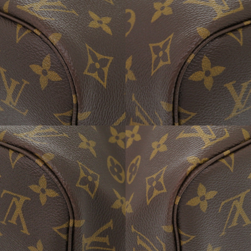 Louis Vuitton Tote Bag M40995 Monogram Canvas Brown Monogram New Neverfull Mm