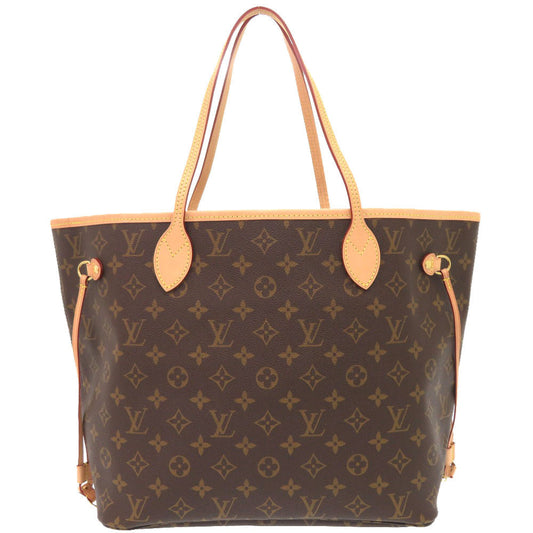 Louis Vuitton Tote Bag M40995 Monogram Canvas Brown Monogram New Neverfull Mm Women Used Authentic