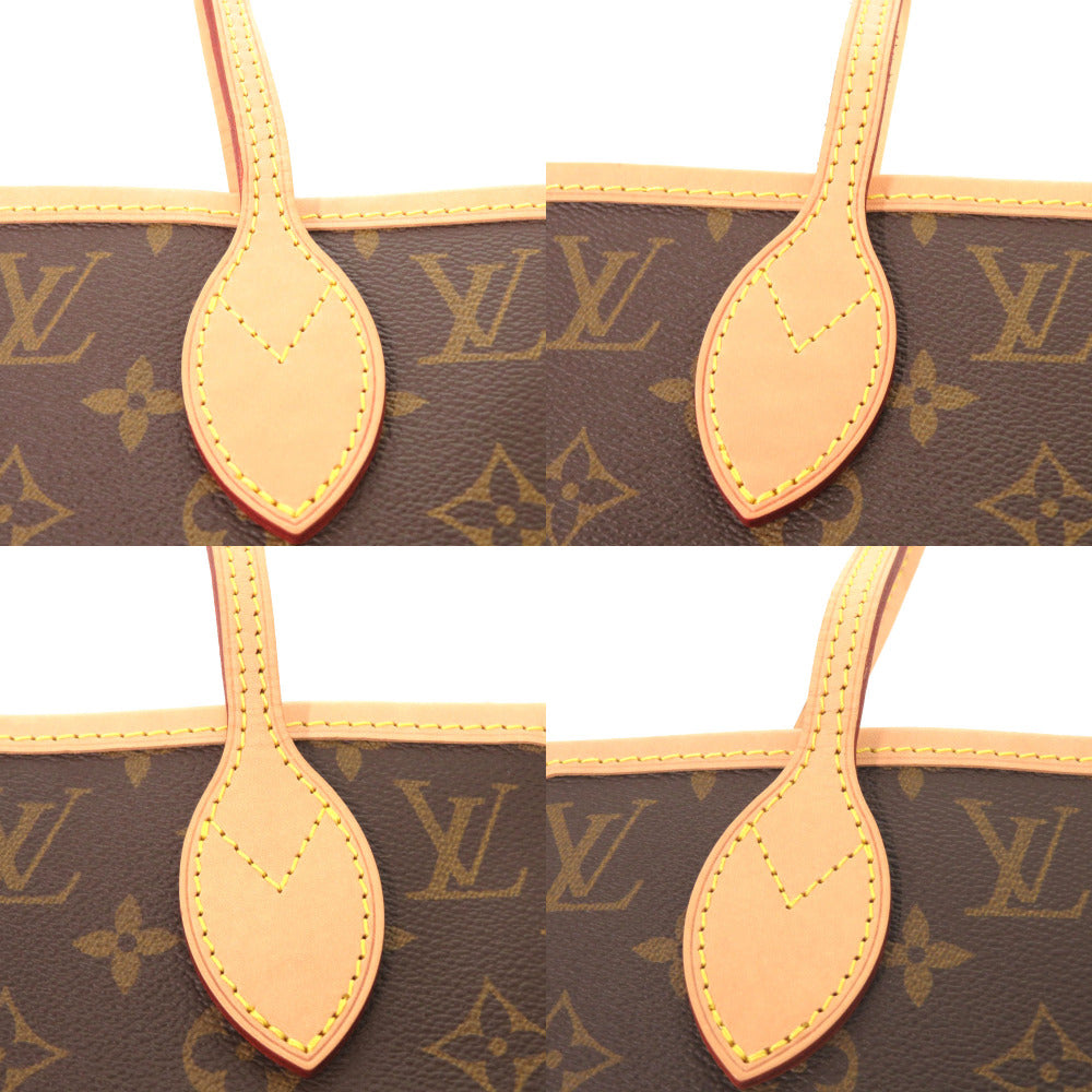 Louis Vuitton Tote Bag M40995 Monogram Canvas Brown Monogram New Neverfull Mm Women Used Authentic