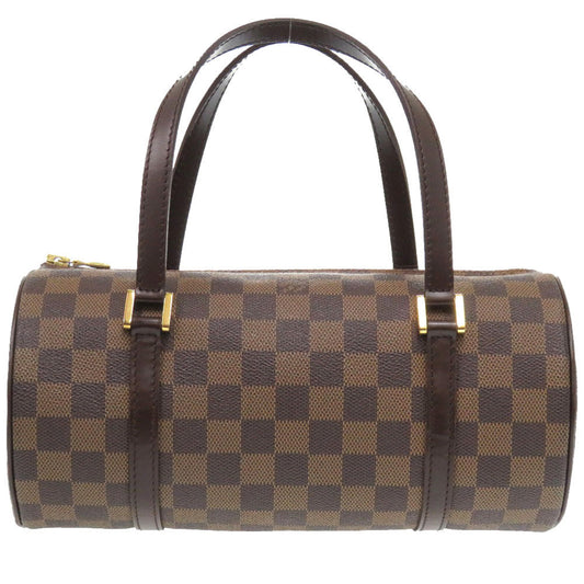 Louis Vuitton Handbag N51304 Damier Canvas Ebene Damier Papillon 26 Women Used Authentic