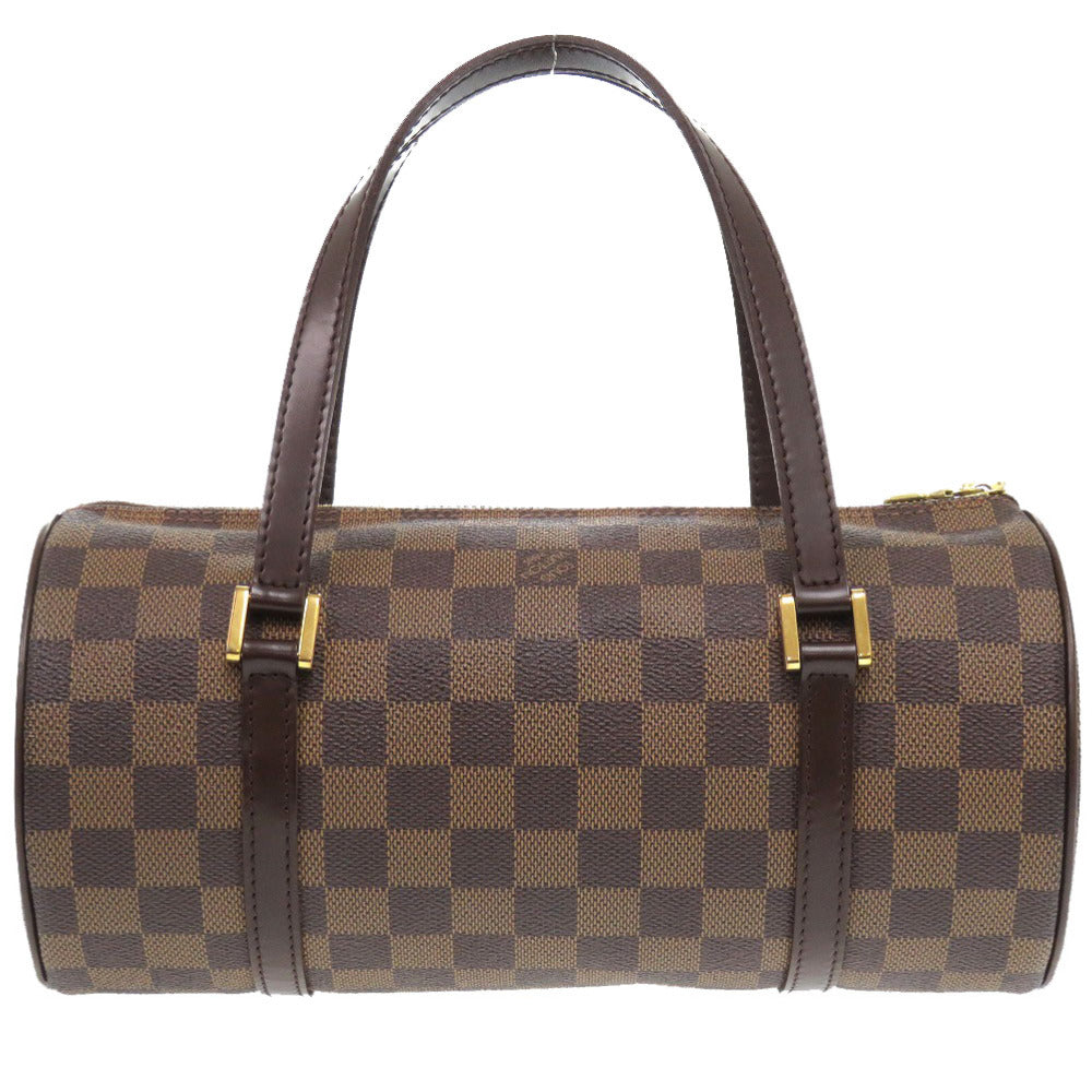 Louis Vuitton Handbag N51304 Damier Canvas Ebene Damier Papillon 26 Women Used Authentic