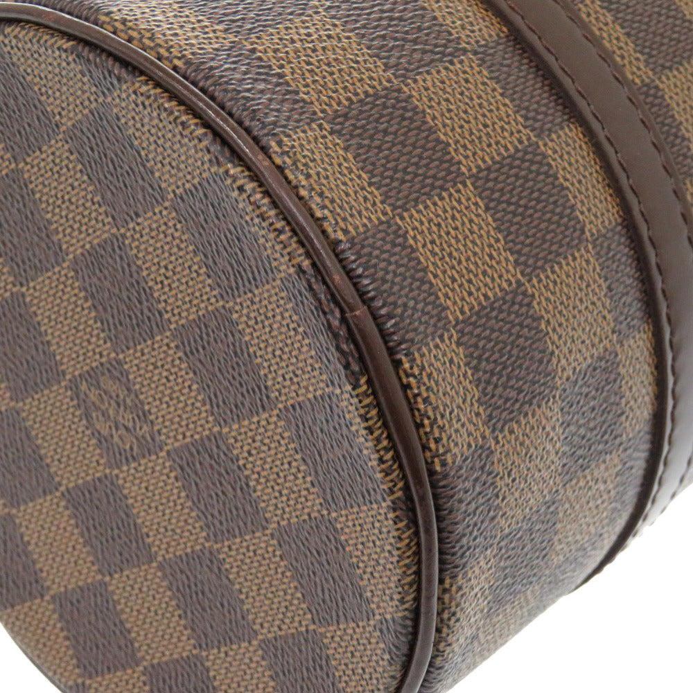 Louis Vuitton Handbag N51304 Damier Canvas Ebene Damier Papillon 26 Women Used Authentic