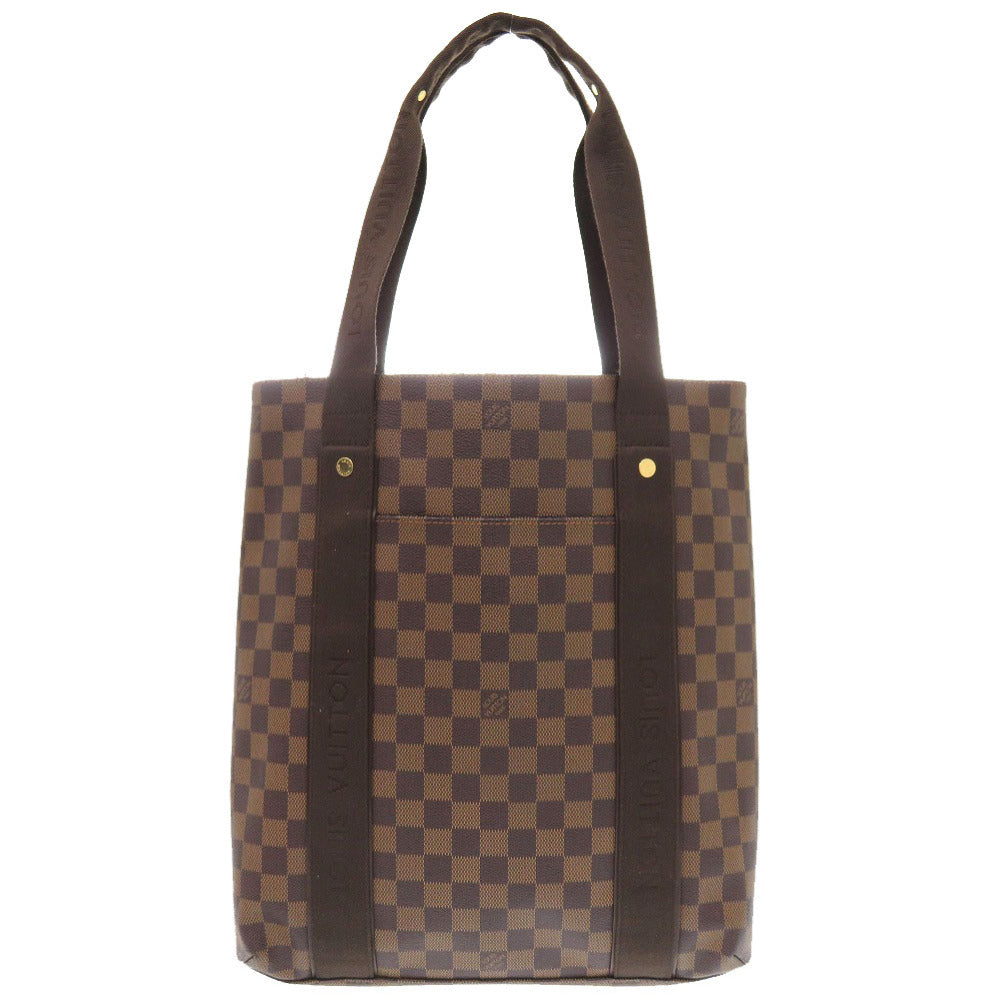 Louis Vuitton Tote Bag N52006 Damier Canvas Brown Damier Kabbabobur Women Used Authentic