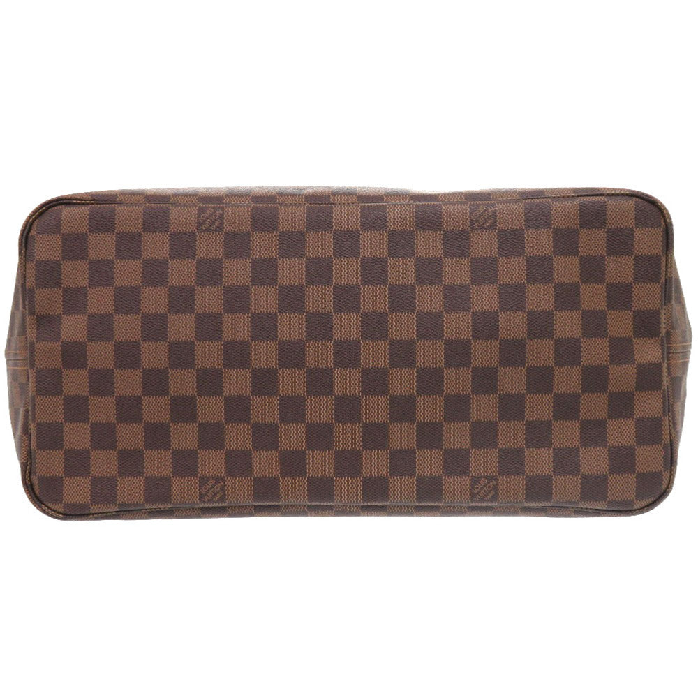 Louis Vuitton Tote Bag N41357 Damier Canvas Brown Damier New Neverfull Gm Women Used Authentic