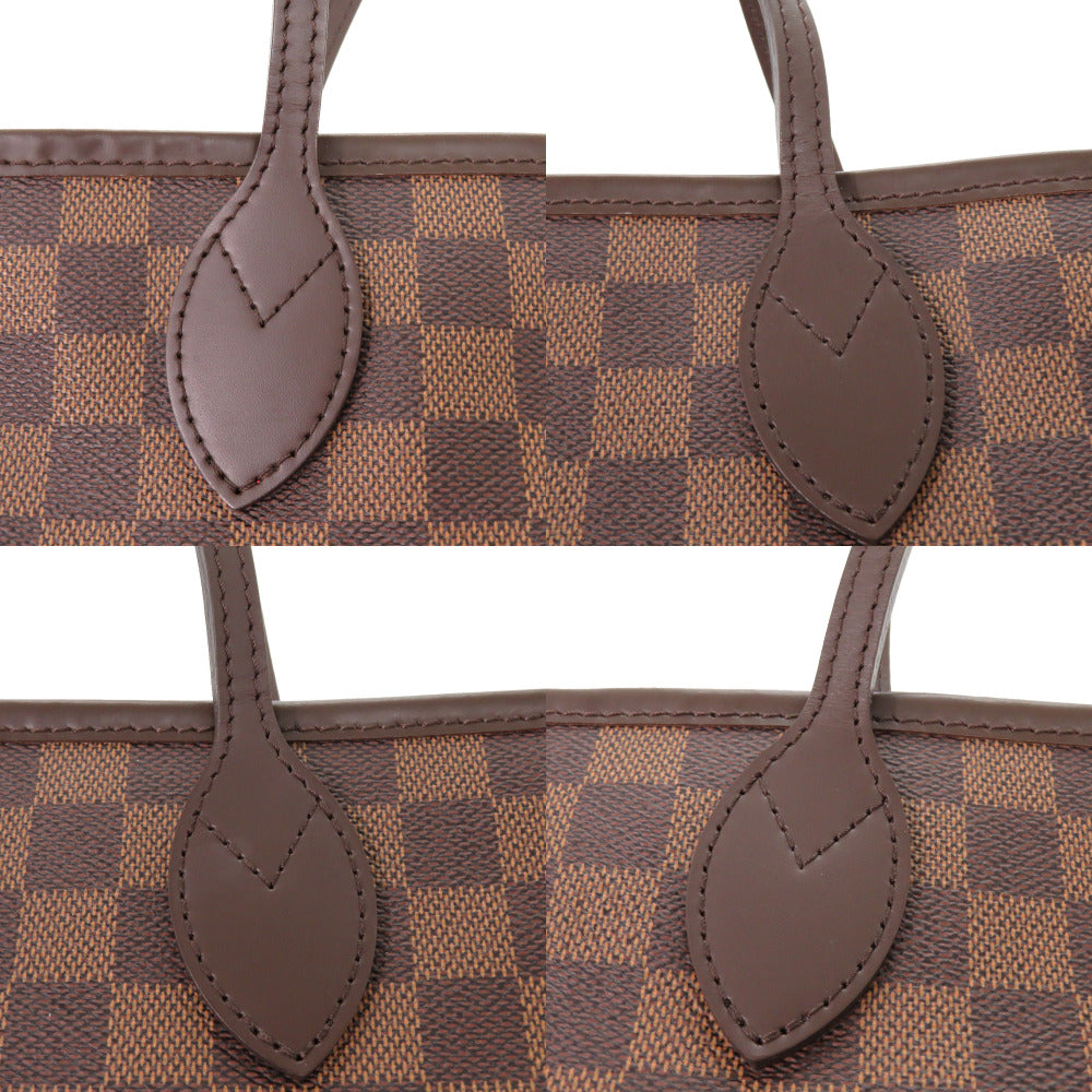 Louis Vuitton Tote Bag N41357 Damier Canvas Brown Damier New Neverfull Gm Women Used Authentic