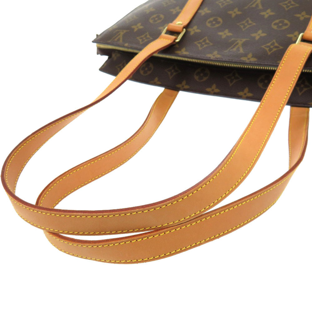 Louis Vuitton Tote Bag M51102 Monogram Canvas Brown Monogram Babylone Women Used Authentic