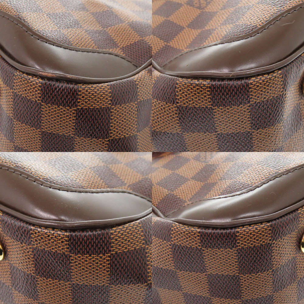 Louis Vuitton Shoulder Bag N41118 Damier Canvas Ebene Damier Verona Mm Women Used Authentic