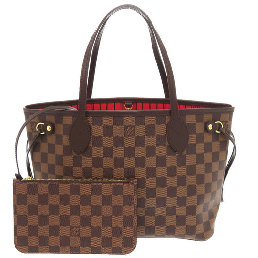 Louis Vuitton Tote Bag N40600 Damier Canvas Slys Damier New Neverfull Pm