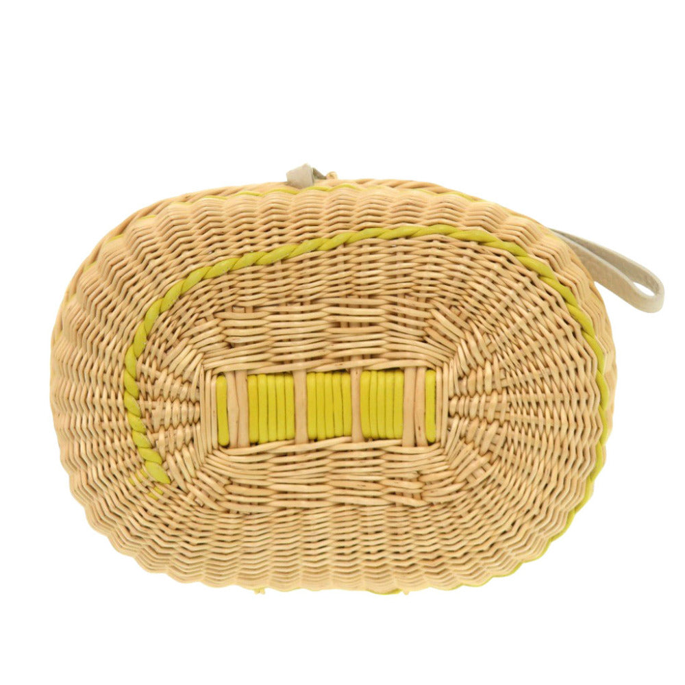 Hermes Clutch Bag Straw, Taurillon Clemence Kle Petite H Minodiaire Women Used Authentic