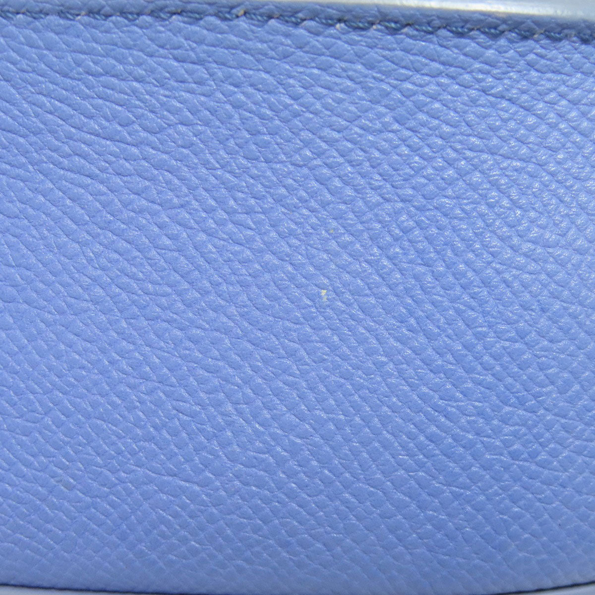 Celine Shoulder Bag Calfskin Light Blue Logo