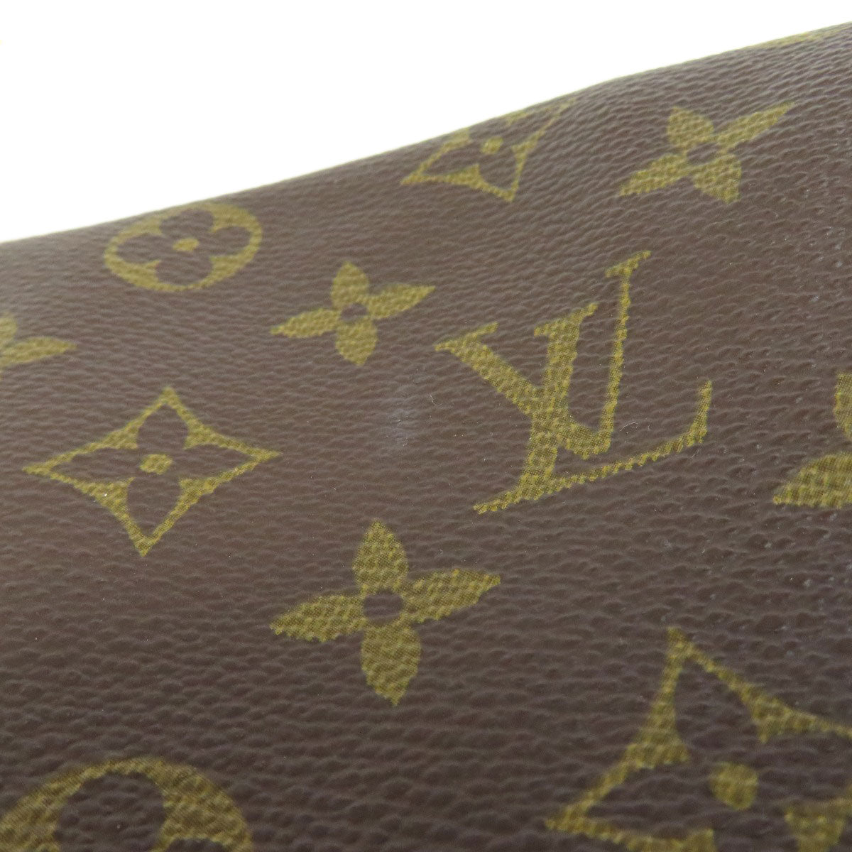 Louis Vuitton Tote Bag M42254 Monogram Canvas Brown Saumur Women Used Authentic